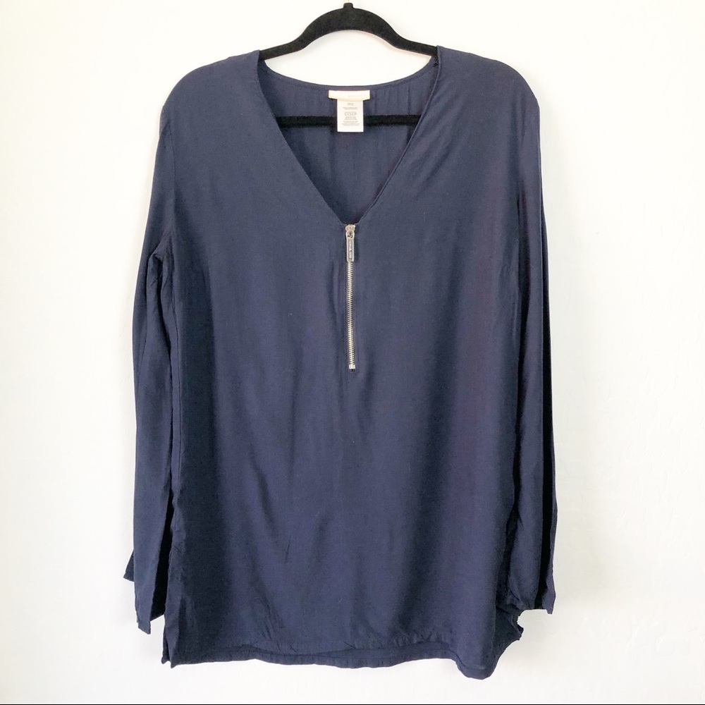 Michael Kors | Blouse with zipper | Long Sleeve
